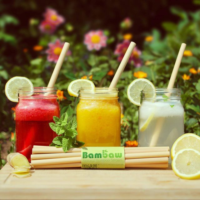 Reusable Bamboo Straws