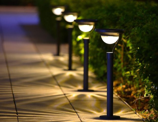 Solar-Powered LED Garden Lamp for Eco-Friendly Shopping