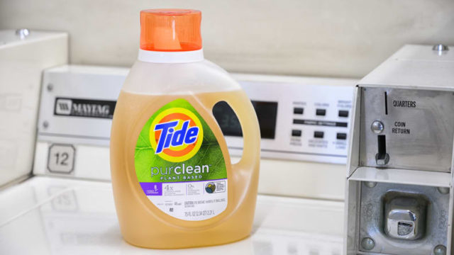 Tide natural laundry detergent
