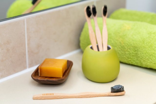 Replace plastic toothbrushes with eco-friendly ones